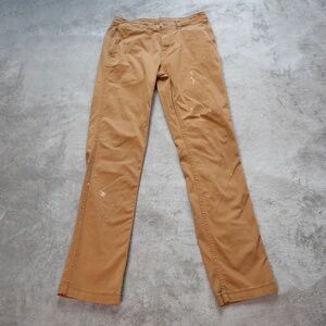 George Painters Pants Mens 30x31 Cognac Chino Trailblazer Brown Slim Straight
